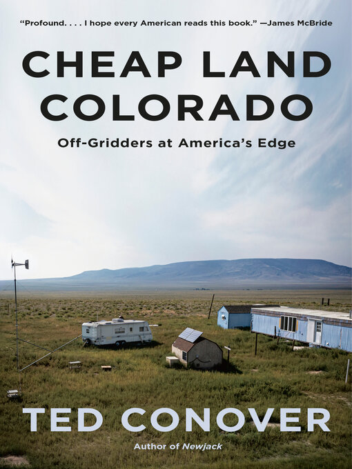 Title details for Cheap Land Colorado by Ted Conover - Available